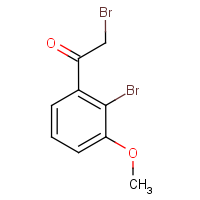 CAS: 1427431-36-4 | OR400101 | 2-Bromo-3-methoxyphenacyl bromide