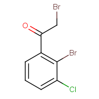 CAS:1261821-01-5 | OR400219 | 2-Bromo-3-chlorophenacyl bromide