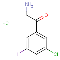 CAS: 1823927-79-2 | OR400240 | 3-Chloro-5-iodophenacylamine hydrochloride