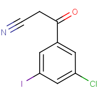 CAS: 1823888-48-7 | OR400256 | 3-Chloro-5-iodobenzoylacetonitrile