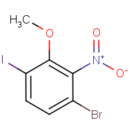 CAS: 1823336-62-4 | OR400262 | 3-Bromo-6-iodo-2-nitroanisole