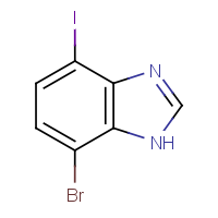 CAS:1804150-89-7 | OR400284 | 7-Bromo-4-iodo-1H-benzimidazole