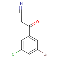 CAS: 1696195-01-3 | OR400321 | 3-Bromo-5-chlorobenzoylacetonitrile