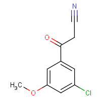 CAS: 1823323-54-1 | OR400324 | 3-Chloro-5-methoxybenzoylacetonitrile