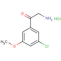 CAS: 1980086-11-0 | OR400326 | 3-Chloro-5-methoxyphenacylamine hydrochloride