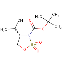 CAS:1206227-46-4 | OR400335 | (4S)-2,2-Dioxido-4- isopropyl -1,2,3-oxathiazolidine, N-BOC protected