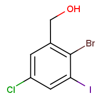CAS: 1823624-62-9 | OR400350 | 2-Bromo-5-chloro-3-iodobenzyl alcohol