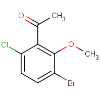 CAS: 1823505-17-4 | OR400351 | 3'-Bromo-6'-chloro-2'-methoxyacetophenone