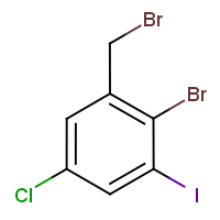 CAS: 1822852-01-6 | OR400358 | 2-Bromo-5-chloro-3-iodobenzyl bromide