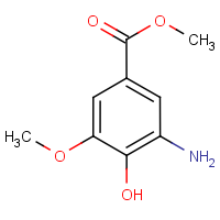 CAS: 92643-72-6 | OR40036 | Methyl 3-amino-4-hydroxy-5-methoxybenzoate