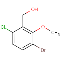 CAS: 1822852-13-0 | OR400366 | 3-Bromo-6-chloro-2-methoxybenzyl alcohol