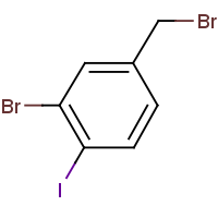 CAS: 362529-52-0 | OR400405 | 3-Bromo-4-iodobenzyl bromide