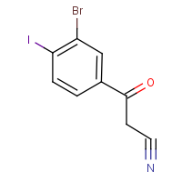 CAS: 1934548-83-0 | OR400435 | 3-Bromo-4-iodobenzoylacetonitrile