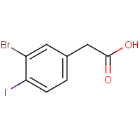 CAS: 1208075-40-4 | OR400439 | 3-Bromo-4-iodophenylacetic acid