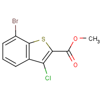CAS: 1980038-66-1 | OR400480 | Methyl 3-chloro-7-bromobenzo[b]thiophene-2-carboxylate