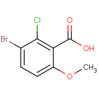 CAS: 220901-05-3 | OR400504 | 3-Bromo-2-chloro-6-methoxybenzoic acid