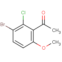 CAS: 1934638-28-4 | OR400510 | 3'-Bromo-2'-chloro-6'-methoxyacetophenone