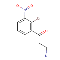 CAS: 1980054-43-0 | OR400530 | 2-Bromo-3-nitrobenzoylacetonitrile