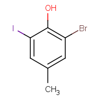 CAS: 180639-95-6 | OR400560 | 2-Bromo-6-iodo-4-methylphenol