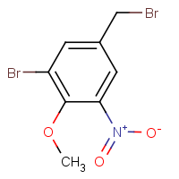 CAS: 1823966-07-9 | OR400572 | 3-Bromo-4-methoxy-5-nitrobenzyl bromide