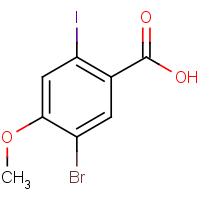 CAS: 1269292-64-9 | OR400579 | 5-Bromo-2-iodo-4-methoxybenzoic acid
