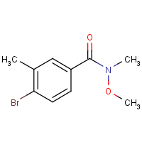 CAS: 170230-01-0 | OR400581 | 4-Bromo-N,3-dimethyl-N-methoxybenzamide