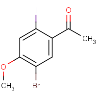CAS: 1936097-96-9 | OR400584 | 5'-Bromo-2'-iodo-4'-methoxyacetophenone