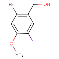 CAS:1935501-14-6 | OR400609 | 2-Bromo-5-iodo-4-methoxybenzyl alcohol
