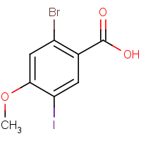 CAS: 1936011-82-3 | OR400622 | 2-Bromo-5-iodo-4-methoxybenzoic acid