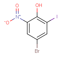 CAS: 58349-02-3 | OR400632 | 4-Bromo-2-iodo-6-nitrophenol