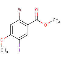 CAS: 1208076-98-5 | OR400638 | Methyl 2-bromo-5-iodo-4-methoxybenzoate