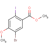 CAS: 1379361-99-5 | OR400642 | Methyl 5-bromo-2-iodo-4-methoxybenzoate