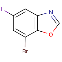 CAS: 1845689-86-2 | OR400680 | 7-Bromo-5-iodo-1,3-benzoxazole