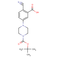 CAS: 1980044-03-8 | OR400688 | 5-(4N-BOCpiperazin-1-yl)-2-cyanobenzoic acid