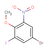 CAS: 1935459-09-8 | OR400691 | 4-Bromo-2-iodo-6-nitroanisole
