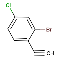 CAS: 1350535-10-2 | OR400709 | 2-Bromo-4-chlorophenylacetylene