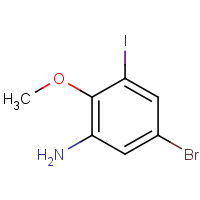 CAS: 1845713-72-5 | OR400723 | 5-Bromo-3-iodo-2-methoxyaniline