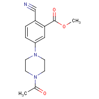 CAS:1980034-16-9 | OR400728 | Methyl 5-(4-acetylpiperazin-1-yl)-2-cyanobenzoate