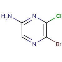 CAS: 173253-42-4 | OR40074 | 5-Amino-2-bromo-3-chloropyrazine