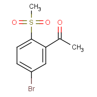 CAS:1784287-94-0 | OR400812 | 5?-Bromo-2?-(methylsulphonyl)acetophenone
