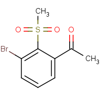 CAS: 1934631-21-6 | OR400818 | 3?-Bromo-2?-(methylsulphonyl)acetophenone
