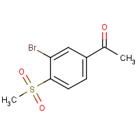 CAS: 1782384-46-6 | OR400826 | 3?-Bromo-4?-(methylsulphonyl)acetophenone