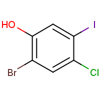 CAS: 2091716-48-0 | OR400854 | 2-bromo-4-chloro-5-iodophenol