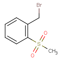 CAS:82657-74-7 | OR400885 | 2-(Methylsulphonyl)benzyl bromide