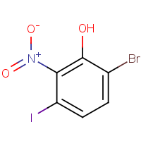 CAS: 2090513-56-5 | OR400888 | 6-Bromo-3-iodo-2-nitrophenol
