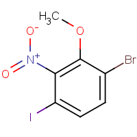 CAS: 2149590-17-8 | OR400889 | 6-Bromo-3-iodo-2-nitroanisole