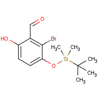 CAS:347840-64-6 | OR40089 | 2-Bromo-3-[(tert-butyldimethylsilyl)oxy]-6-hydroxybenzaldehyde