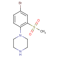 CAS:  | OR400903 | 1-[4-Bromo-2-(methylsulphonyl)phenyl]piperazine