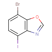 CAS:  | OR400907 | 7-Bromo-4-iodo-1,3-benzoxazole