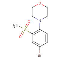 CAS:  | OR400908 | 4-[4-Bromo-2-(methylsulphonyl)phenyl]morpholine
